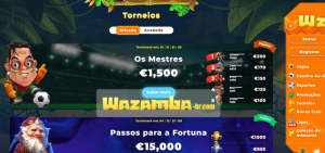 Wazamba Casino Mobile - Aplicativo do Cassino
